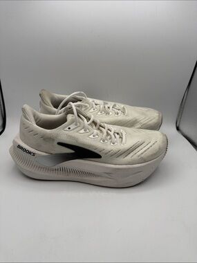 Brooks Glycerin Max 2 men’s 8.5 Cream/White Running Shoes with Black S14